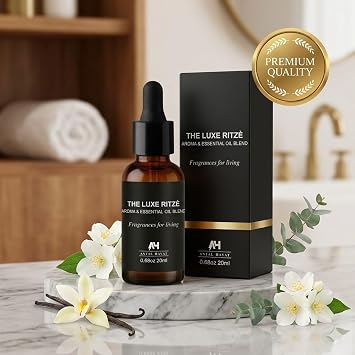 Hotel Scent Oil Inspired by The Ritz Carlton Hotel - Luxury Citrus Diffuser Oil - Ritz Carlton Scent Diffuser Oil - Hotel Scents for Home - 20mL Glass Bottle & Dropper for Waterless Diffusers