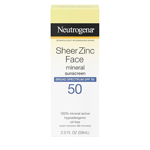 Miniatura 7 de Neutrogena Loción de protección solar mineral transparente de óxido de zinc Dry-Touch protección SPF 50 UVAUVB de amplio espectro resistente al agua