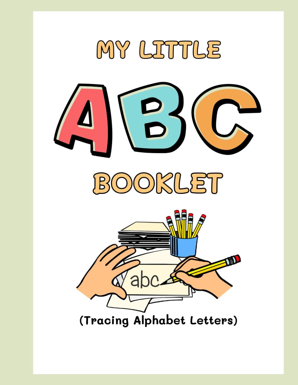 ABC tracing book: Alphabet tracing book