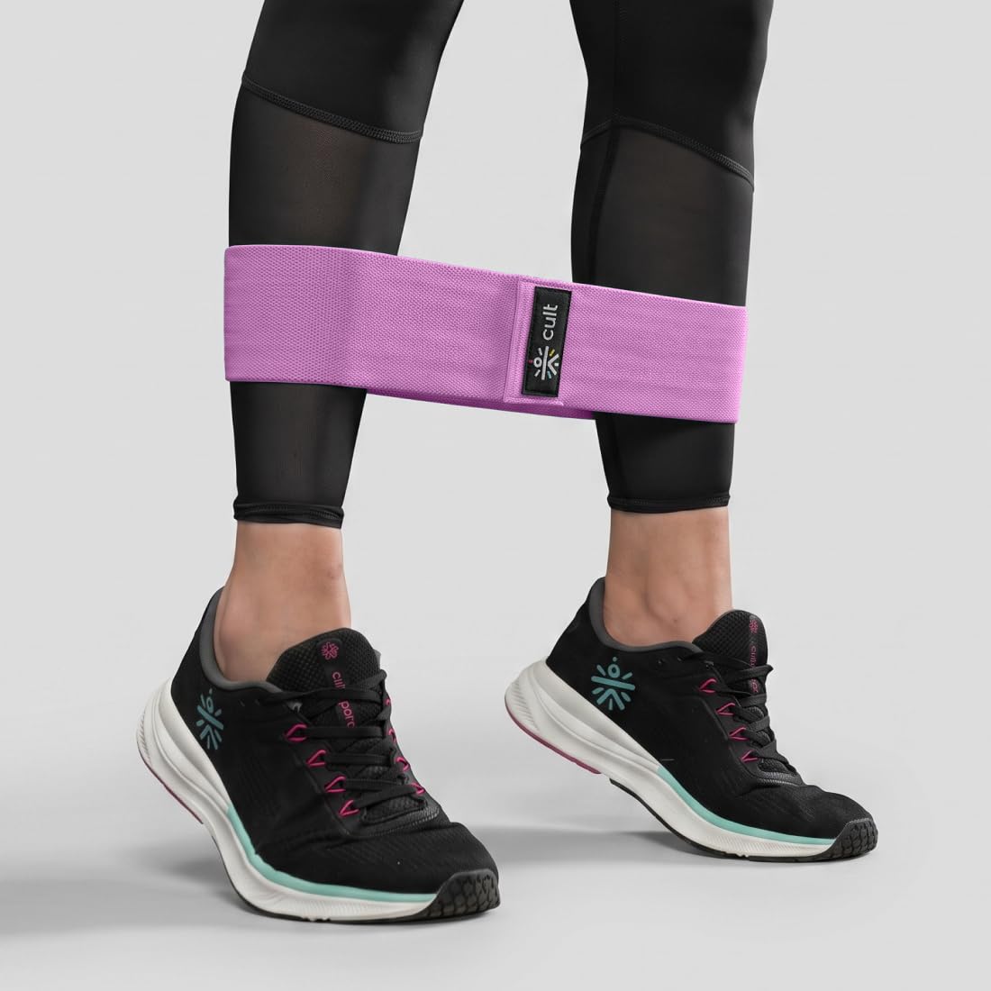 Cult Hip Resistance Band, Anti-Slip Cotton Exercise Band, Heavy Resistance (40–50 lbs) for Glute Activation, Strength Training, Home Gym & Fitness-picture-29