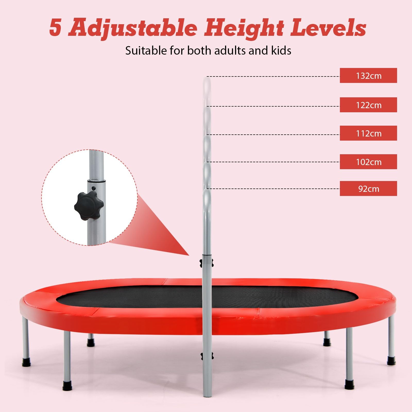 LIFEZEAL Trampolino Elastico