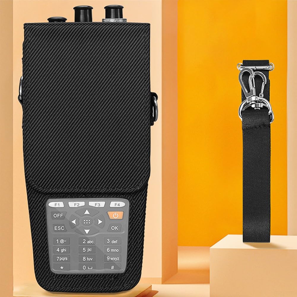 RANRAO 1310/1550nm 24/22dB OTDR 4-Zoll Touchscreen 60 km FTTH LWL Kabel Tester, Optische Zeitbereichs-Reflektometer mit SC(APC)+FC(APC)+FC zu LC(APC) Adapter