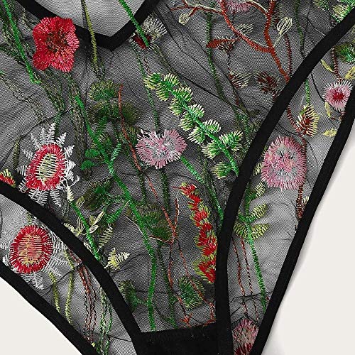 Sexy Lingerie Plus Maat Sexy Kanten Lingerie Pyjama Vrouwen Nachtkleding Bodysuit Jumpsuit Teddy Bloem Kanten Lingerie - Afbeelding 8