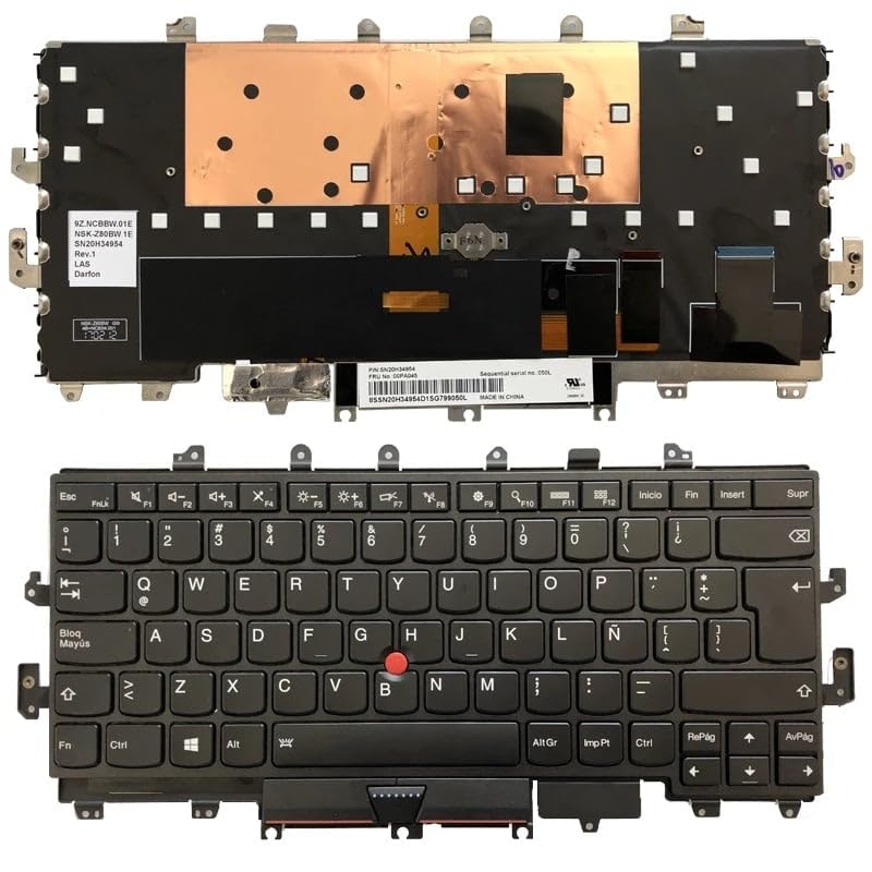WISTAR Laptop Keyboard for Lenovo Thinkpad X1 Yoga X1 1st 2016
