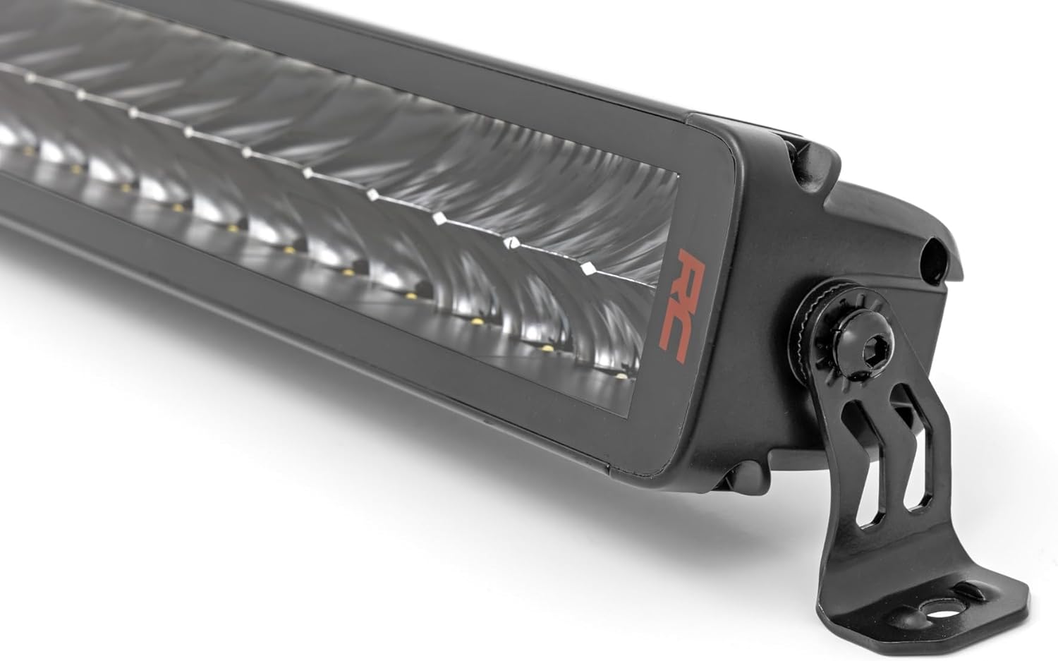Rough Country 20" Dual Row Spectrum LED Light Bar - 200W, 18,000 Lumens, 5W Osram LEDs, Combo Spot & Flood Beam, Built for Rugged Off-Road Use