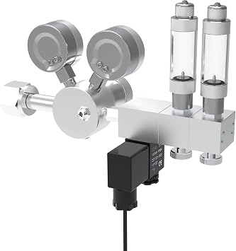 FZONE Pro Dual Stage Aquarium CO2 Regulator CGA320 for Aquarium Plant Tanks