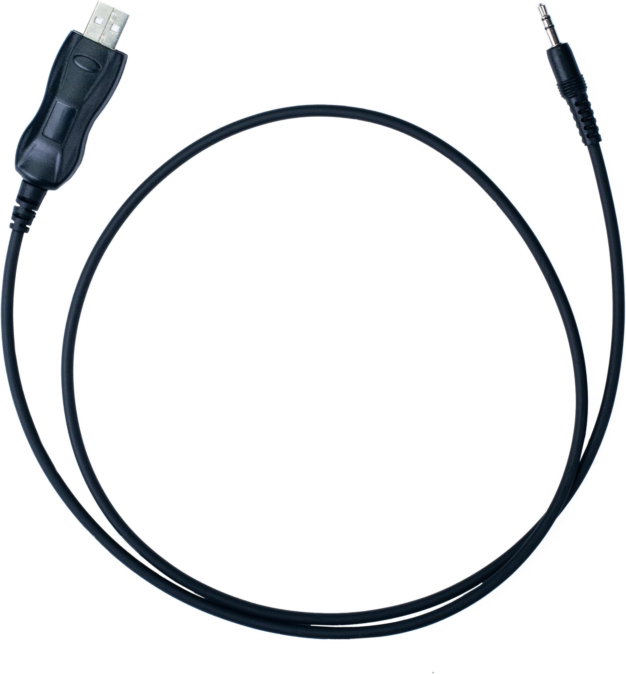BTECH PC04 FTDI USB Programming Cable – Compatible UV-25X2, UV-25X4, UV-50X2, GMRS-50V2, GMRS-20V2 Mobile Radios and More – Genuine FTDI Chipset – Plug and Play