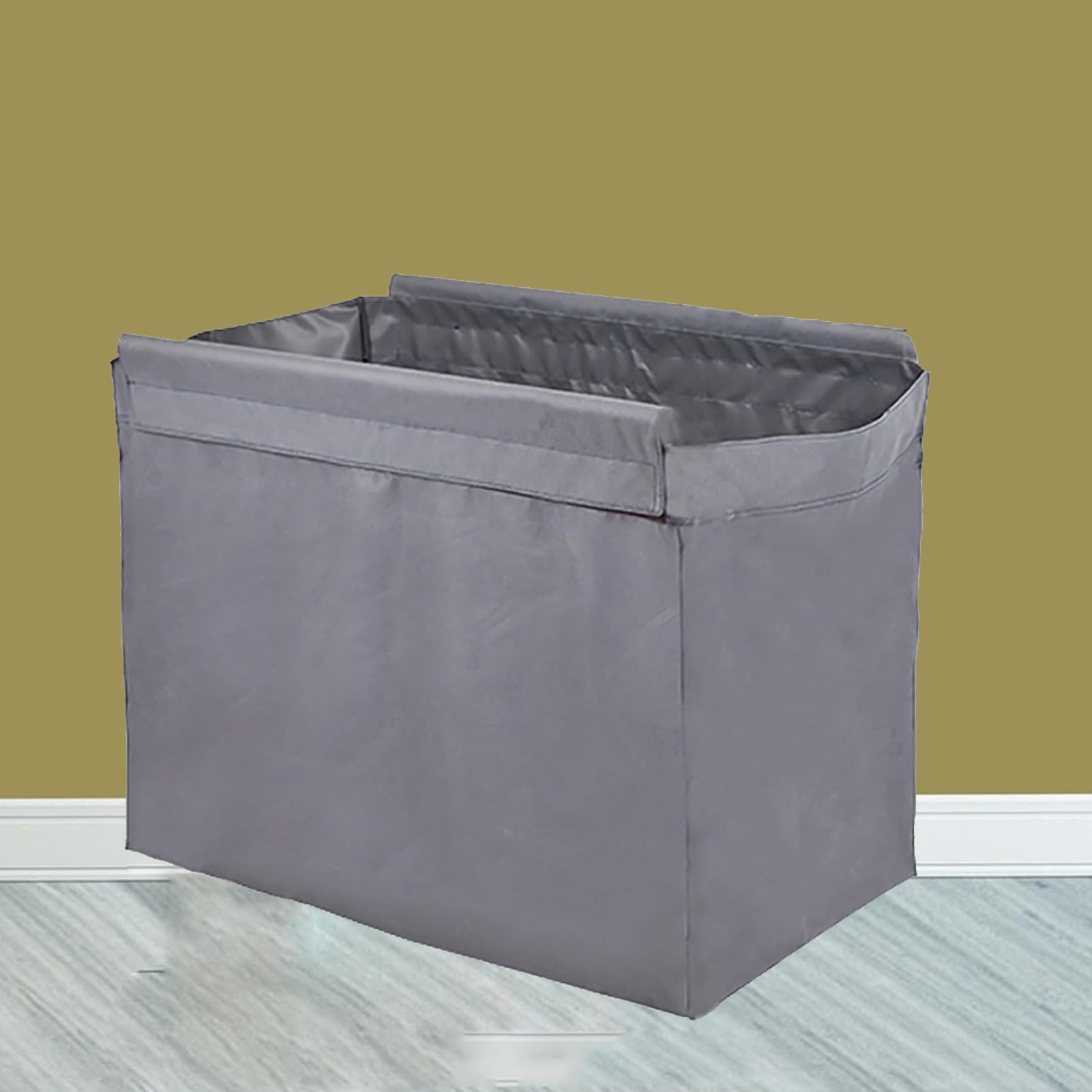 Bolsa de Repuesto Extragrande para Cesta de Ropa Sucia - Bolsa para Carrito Comercial, Tela Oxford, Lavable a máquina, Gancho de Metal, Ideal para Limpieza de hoteles y lavandería (77 x 44 x