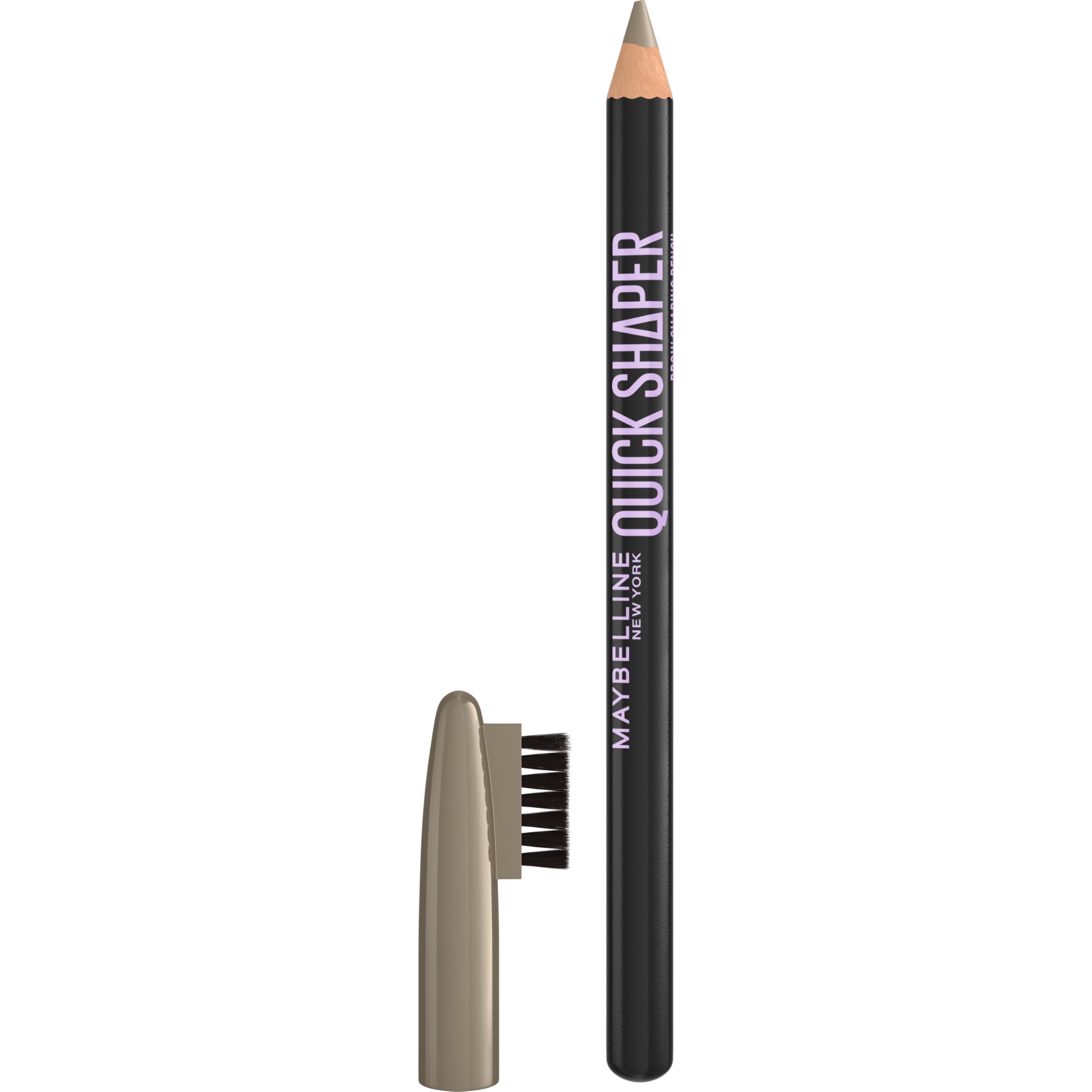 Maybelline Quick Shaper Brow Pencil, Natural Finish Defined Look, 02 Blonde