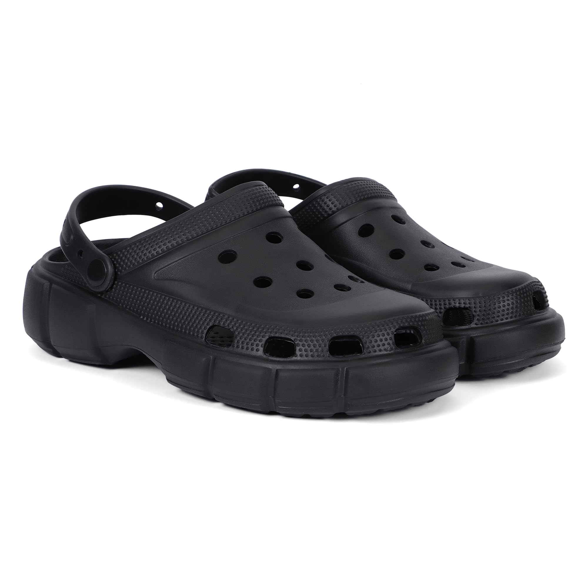 GOLDSTAR Classic Comfort Mens Black Clogs for Everyday Wear (B0D62TH8JM) Amazon Price History, Amazon Price Tracker