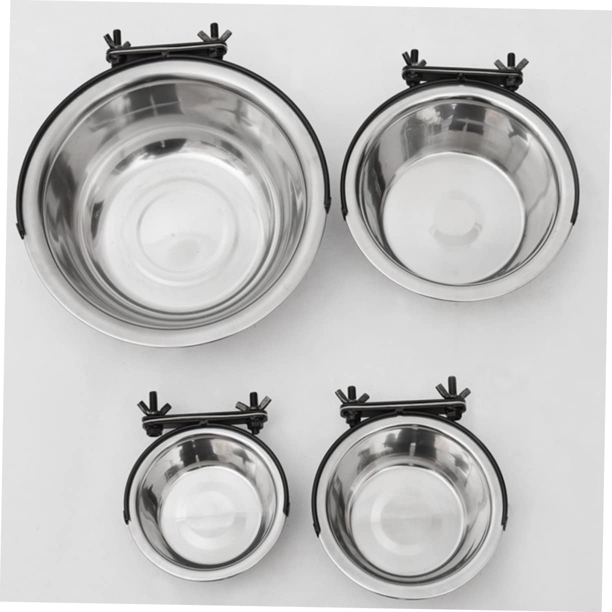 1pieza Tazón Antivuelco para Perros De Acero Inoxidable Comedero Elevado para Mascotas para Comida y Agua Fácil De Instalar y Limpiar Accesorio para Perros y Gatos