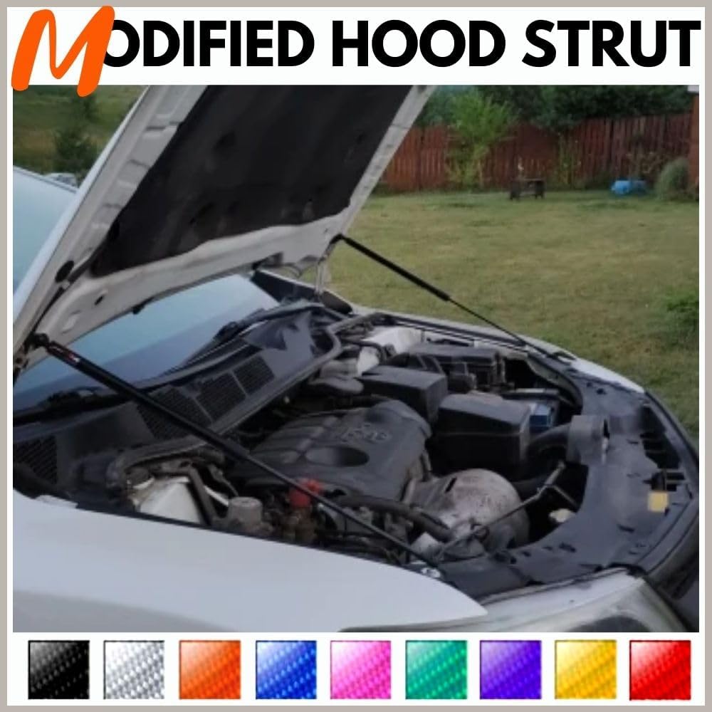Front Hood Struts Compatible with Toyota Venza AV10 2008-2015 Shock Lift Supports Bonnet Gas Dampers Springs Kit No-Drill Bolt-on