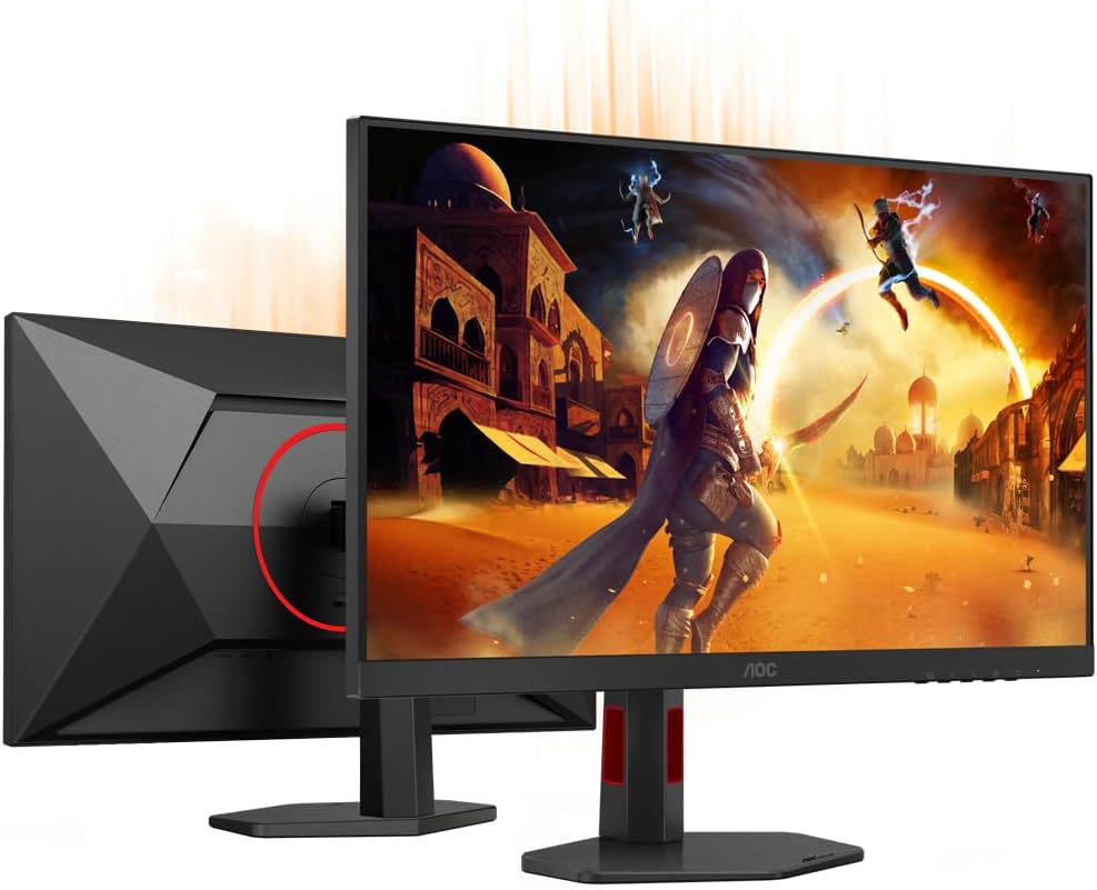 AOC 27G4ZR Gaming Monitor 27 Pulgadas 260Hz Panel Fast IPS, 1ms GtG, HDR10, Adaptive Sync, G-Sync Compatible, Altura Ajustable, (1920×1080 HDMI 2X 2.0 DP 1x 1.4) Negro 8