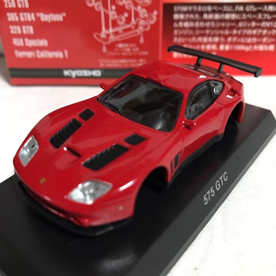 Amazon | 京商 1/64 フェラーリ 575 GTC レッド フェラーリ