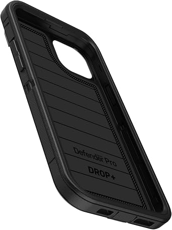 OtterBox iPhone 15 Plus and iPhone 14 Plus Defender Series Pro Case - Black, screenless, Rugged & Durable, with Port Protection, Includes Holster Clip Kickstand