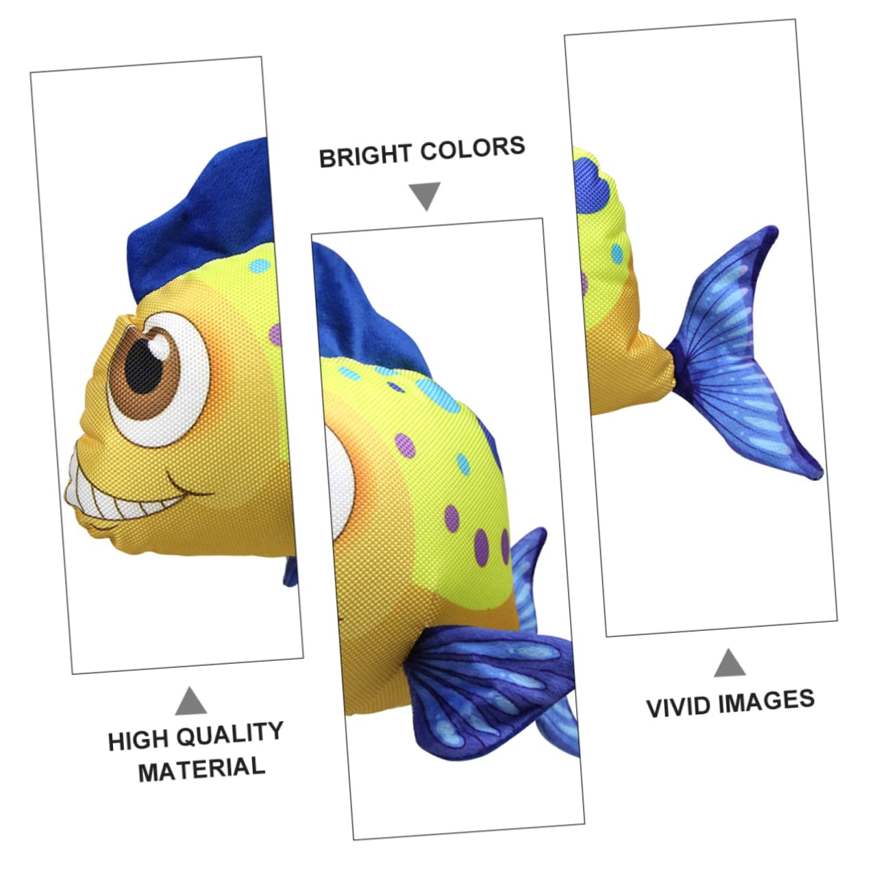 FRCOLOR 3 Juguetes para Mascotas pequeños Juguetes masticables para Cachorros Juguetes de Sonido para Perros Juguetes masticables para Mascotas Juguetes para Cachorros Dogman Juguetes Almohada Tela