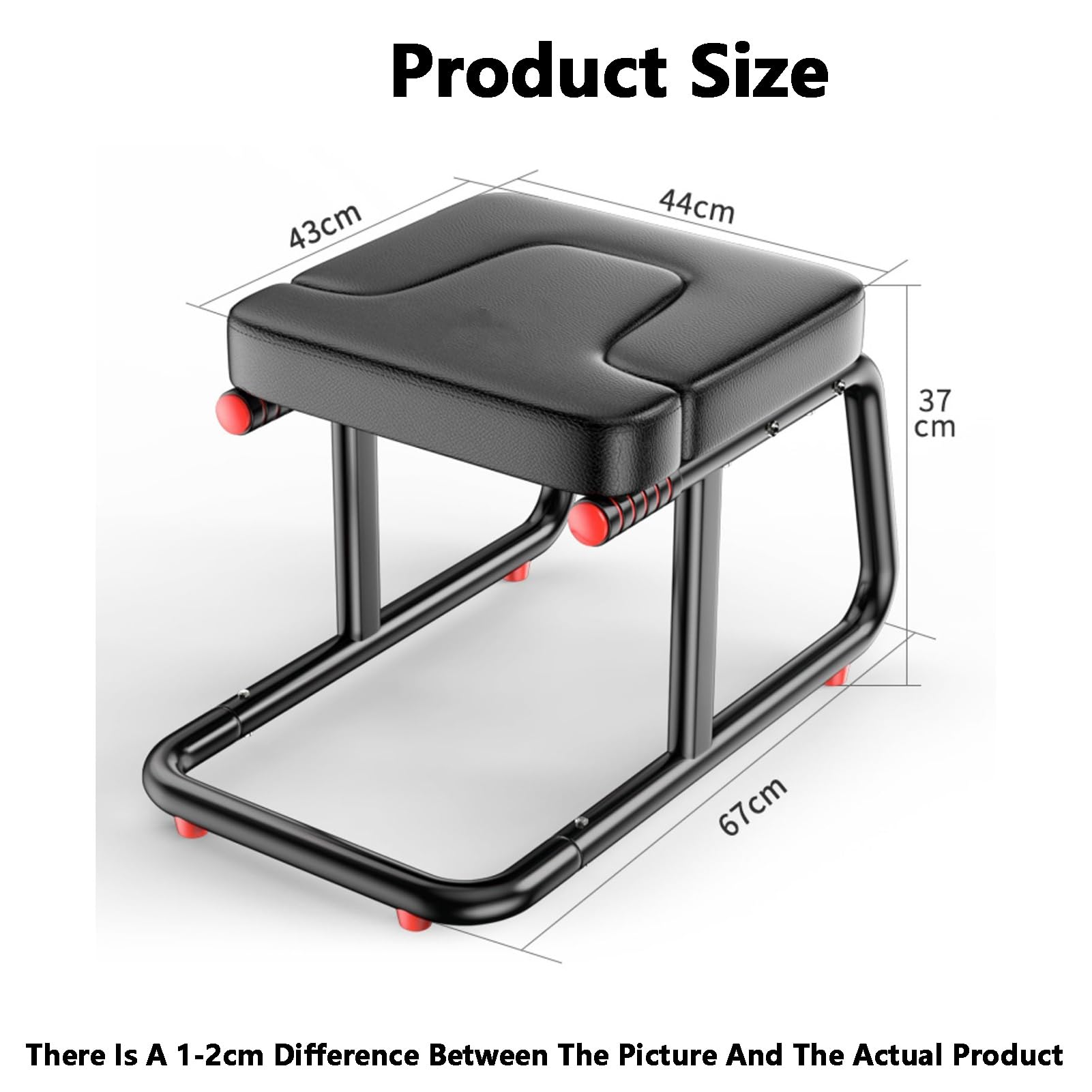 Sgabello for verticale yoga, supporto for verticale, panca for inversione yoga, for praticare la verticale sulle spalle e l'allenamento della forza