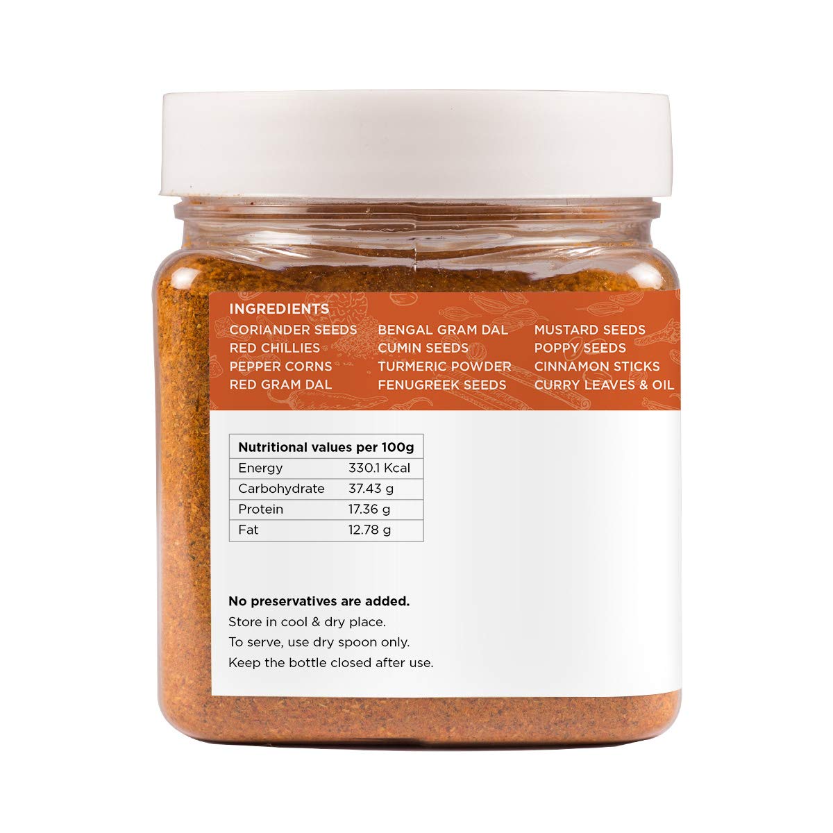 Goosebumps Homemade Rasam Masala / Flavouring Powder Spice, Preservative Free, 200g - Image 2 thumbnail