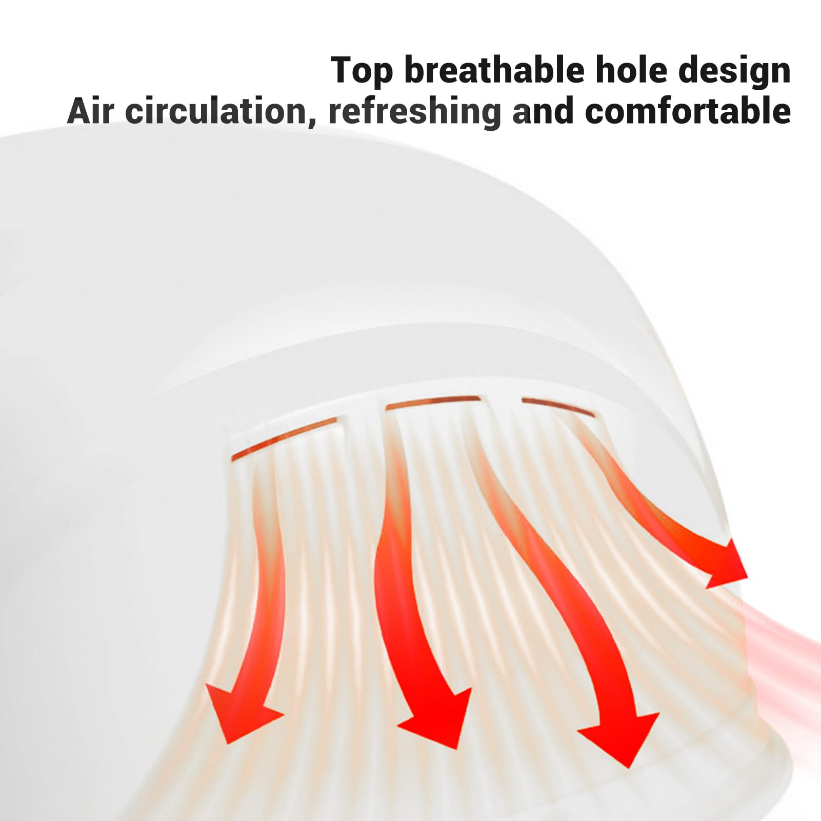 Casco duro, casco de seguridad con ventilador y casco de seguridad ligero transpirable para trabajos de construcción