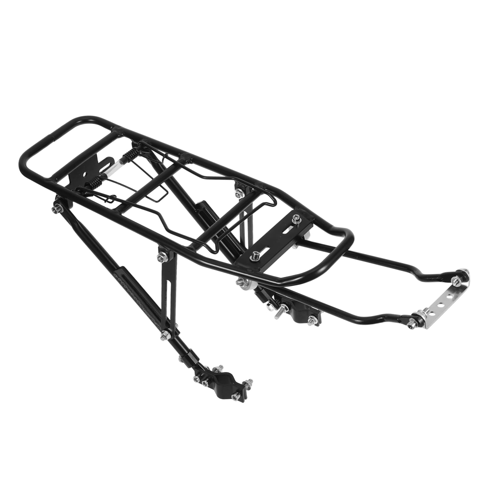 KOMBIUDA Multi Function Bike Carrier Rack Professional Rear Cargo Rack for Mountain Road Folding Bikes Simple Installation Reliable Design for Outdoor Cycling