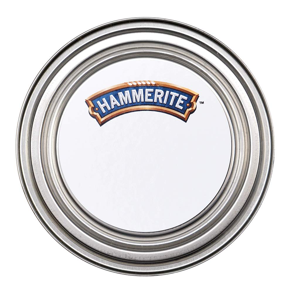Hammerite Direttamente Sulla Ruggine Martellato Bianco Ghiaccio 0.75 l