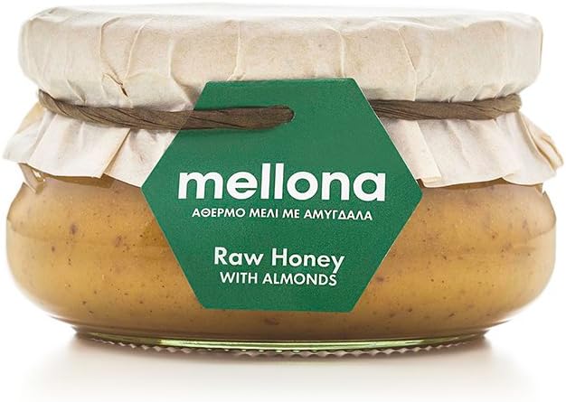 100 Percent Pure Raw and Unique Almond Honey from Cyprus Unprocessed 230 g