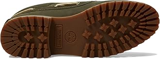 Timberland Men's Authentics 3 Eye Classic Lug, Dark Green Nubuck 1, 7 Medium