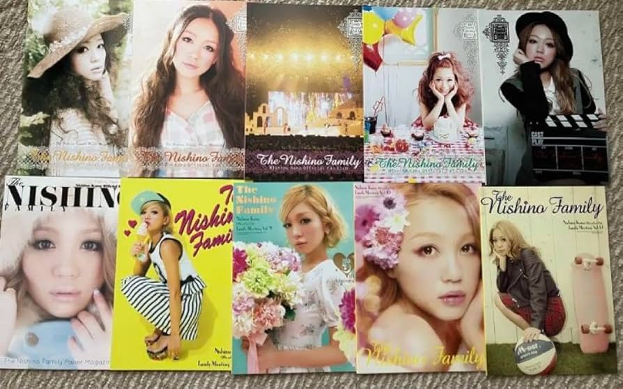 # 西野カナ 会報 &タイムズ 第一号～最終号 会員特典 等 西野カナ FC ファンクラブ 西野家 会報 第1号〜最終号 カナやん