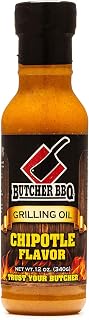 Butcher BBQ Grilling Oil Chipotle,12 oz