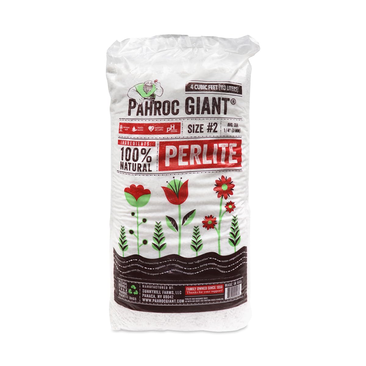 Pahroc Giant Perlite #2-4 Cubic ft Bag