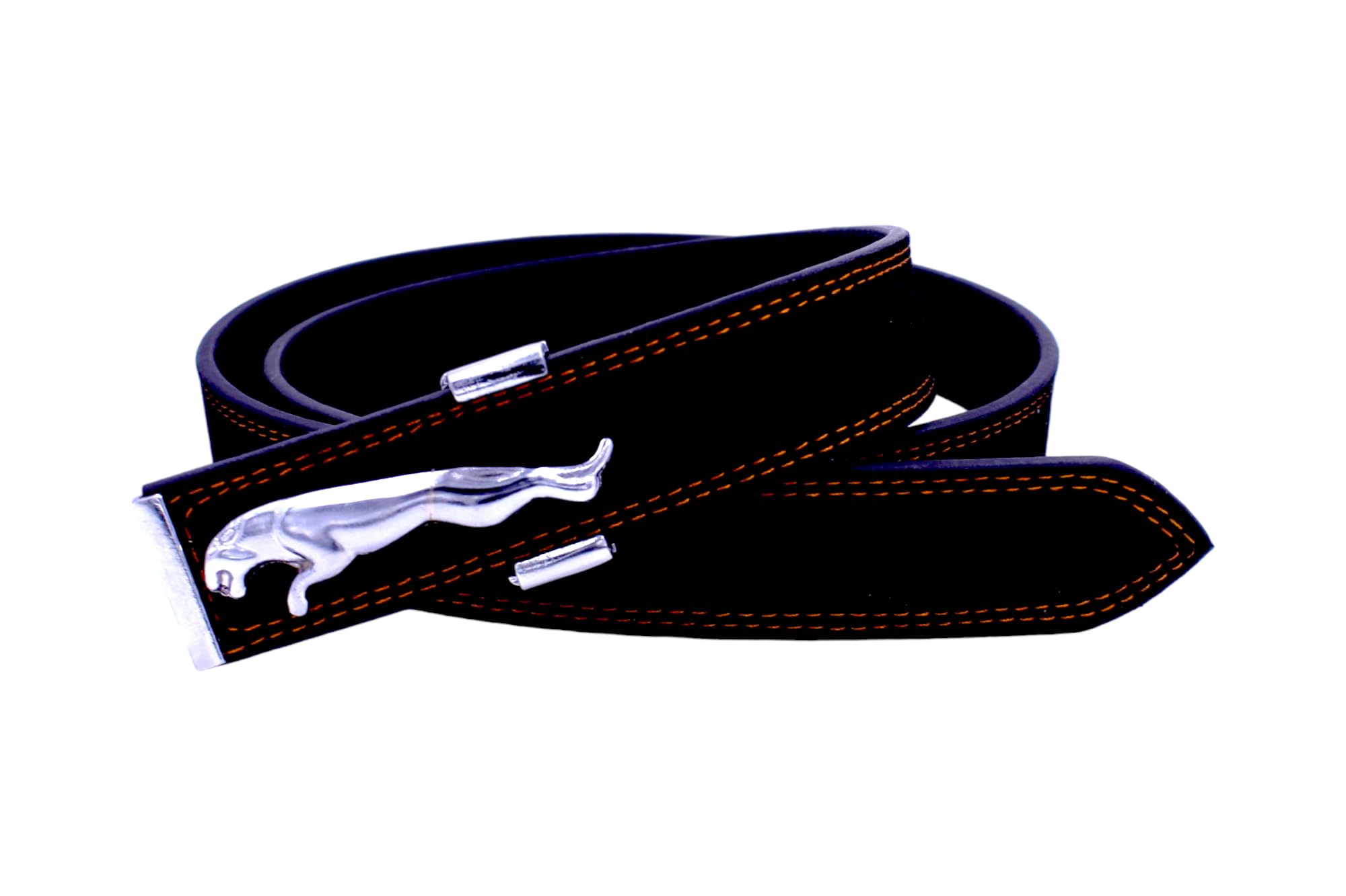 Men Artificial leather belt with Velvet Finish-picture-50