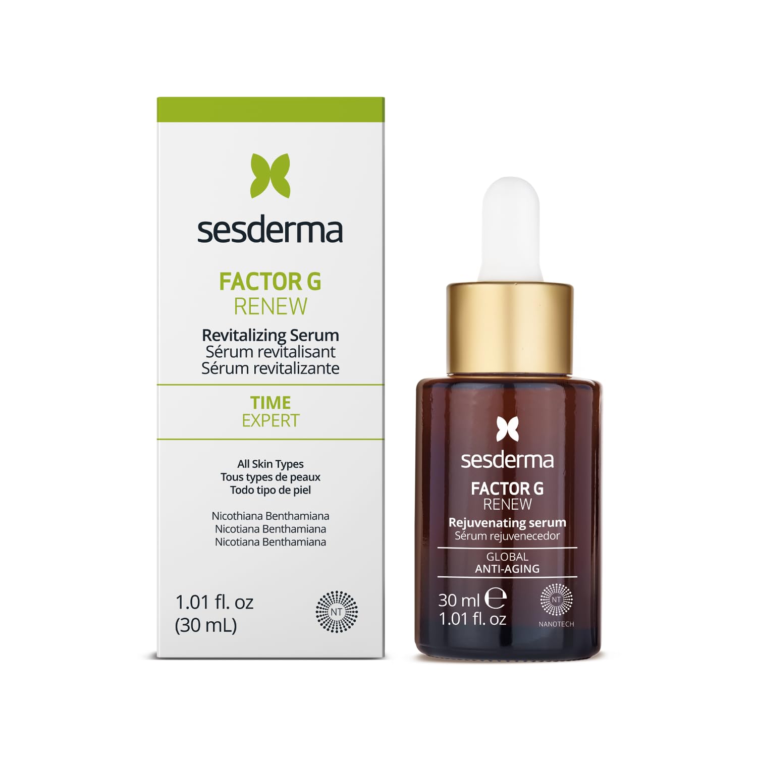 Sesderma Factor G Renew serum odmładzające | nawilżona i odnowiona skóra | odmładza | skóra dojrzała | pielęgnacja przeciwstarzeniowa.