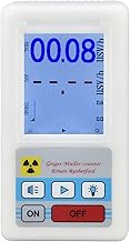 Contador Geiger BR6, Detector de Radiação Digital, Detector de Radiação Nuclear Contador Geiger, Detector Radioativo Multifuncional para Radiação Nuclear Radiação Eletromagnética, Vários Radioativos