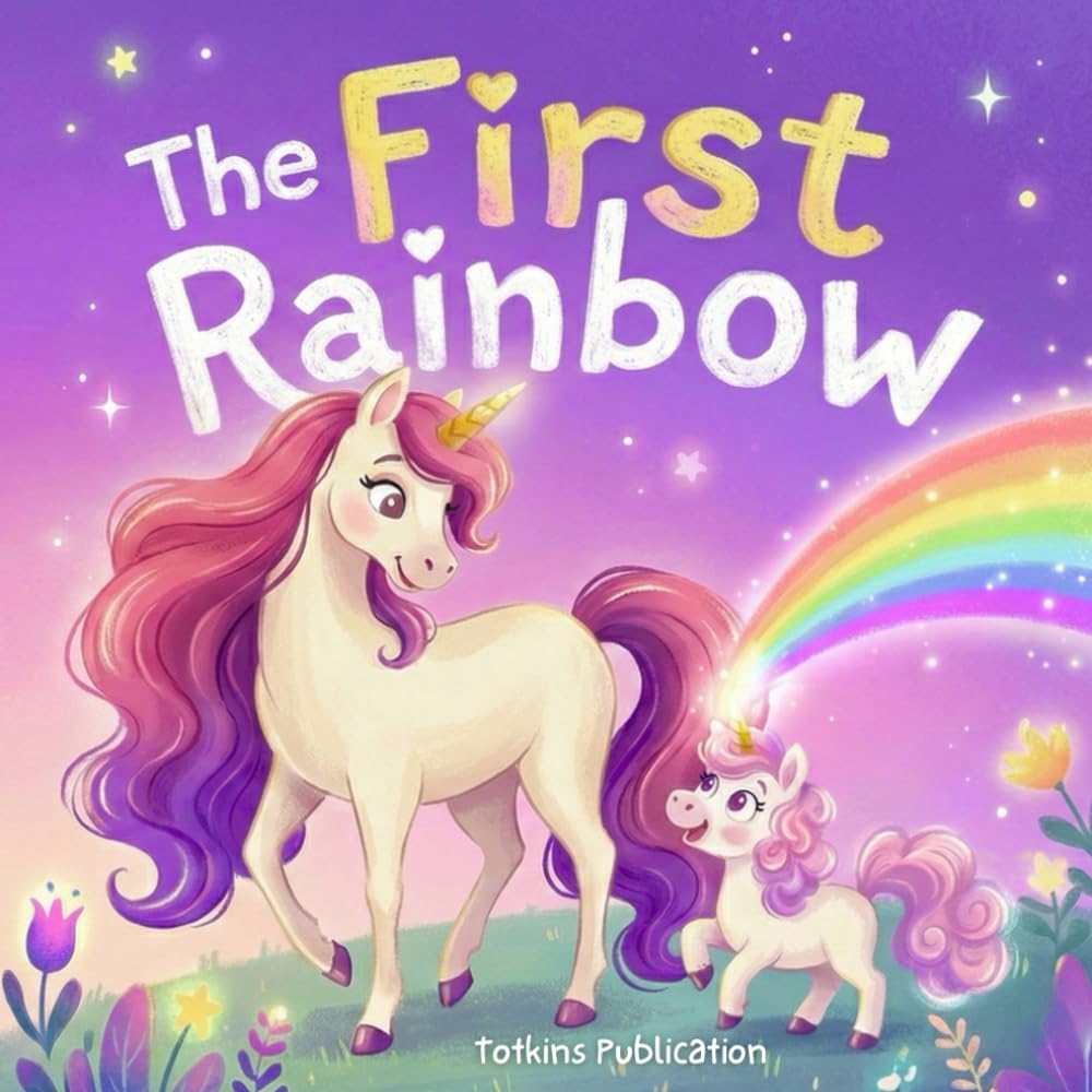 The First Rainbow: A Magical Illustrated Unicorn Storybook for Young Readers