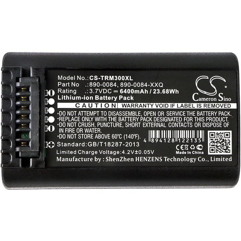 Batteria di ricambio da 6400 mAh per Trimble NMDAAY-121-00, NMDAGY-121-00, NMDAGY-321-GN, NMDAJY-121-00, NMDALY-121-00, NMDANY-121-00, codice articolo: 890-0084, 890-0088. 4-XXQ, 90 90651