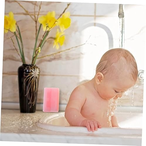 Miniatura 9 de Material de esponja premium 2 unids Cepillo táctil para niños Cepillo de masaje del cuero cabelludo Cepillo de masaje corporal Scrubber Shampoo