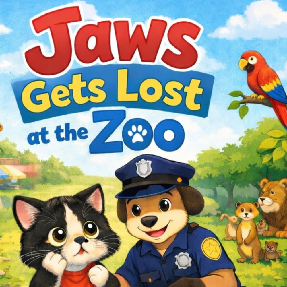 Jaws Gets Lost at the Zoo: A Children's Picture Book About Safety, Listening, and Family Adventure (The Adventures of Jaws the Cat)