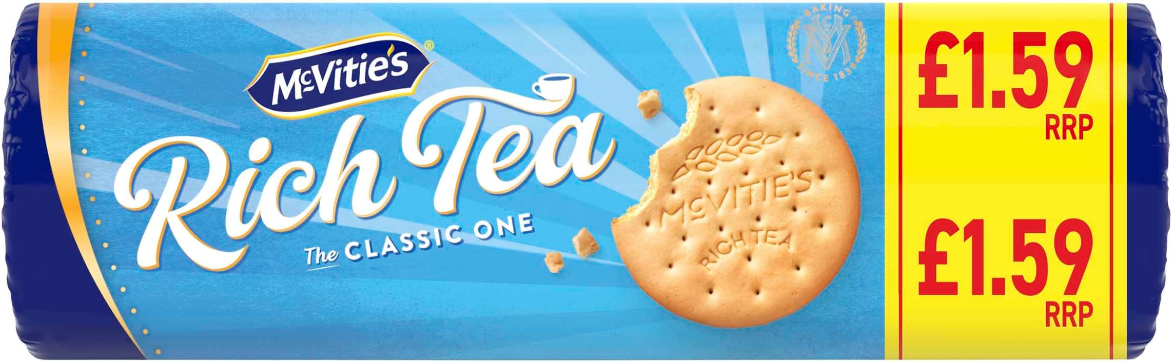 McVities Biscuits (McVities Rich Tea Biscuits) 12 x 300g
