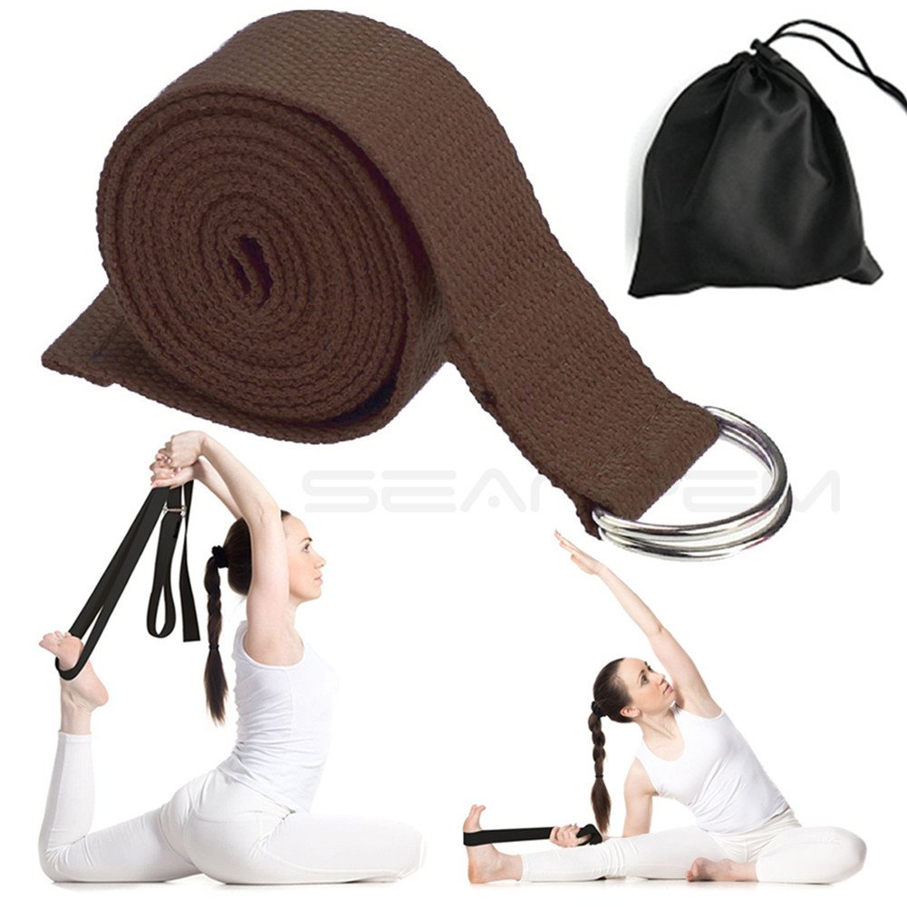 Nastro Elastico Per Yoga Da Porta: Imbracatura In Policotone Verde Per Stretching, Pilates, Danza E Fitness - 5