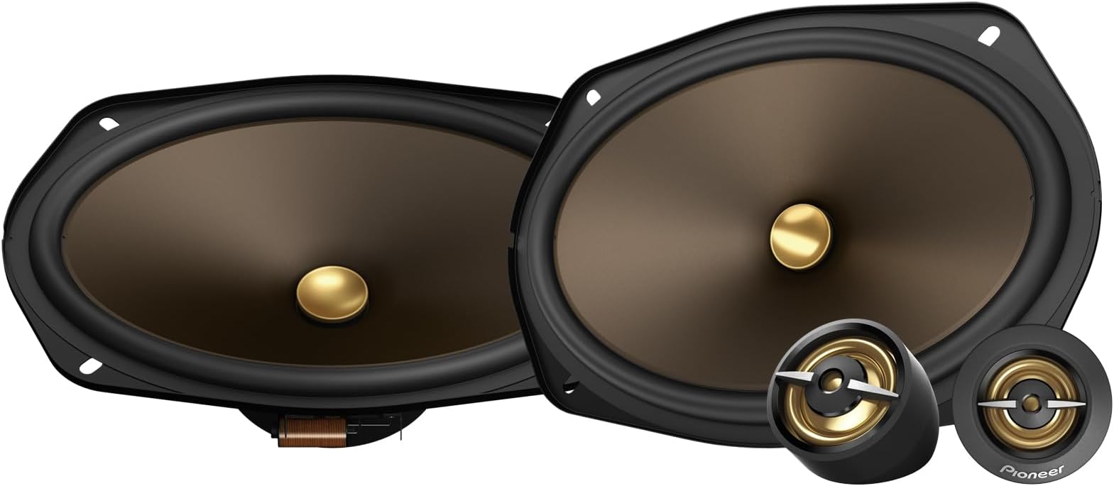 A-Series MAX TS-A693CH 6” x 9” 2-Way Speakers (Pair) – 460W Max, Balanced Sound + Smooth Treble, Enhanced Bass, Ideal Factory Upgrade, Installation Adaptors Included