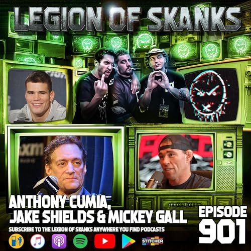 Page de couverture de Anthony Cumia, Jake Shields, & Mickey Gall - What's In The Barrel - Episode 901