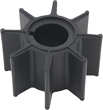 Water Pump Impeller 334650210M 334-65021-0 M Compatible with 2 4 Stroke Outboard Motors 9. 9 15 18 20 Fits NS NSF M MSF Models
