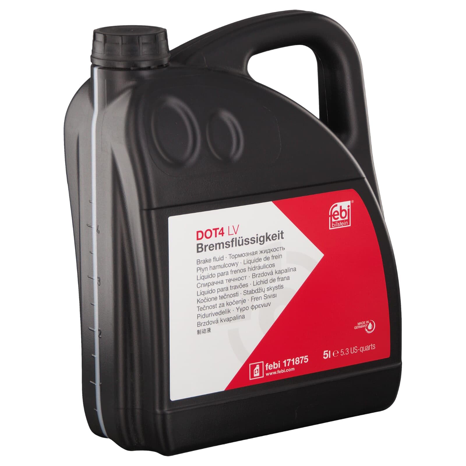 5L Febi Bremsflüssigkeit Dot 4 Dot 4 Lv | 171875, Bremsflüssigkeit