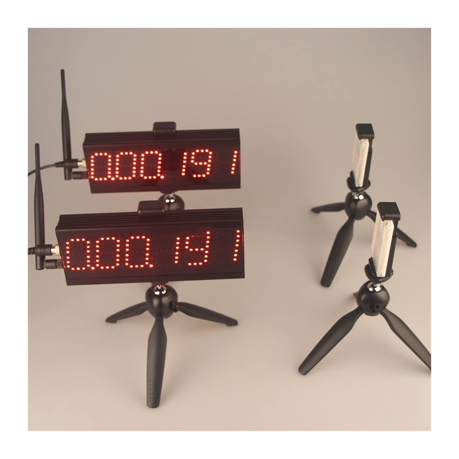 Czujnik Dual-Track Portable Sport Bezprzewodowy Timer Sprint Roller Łyżwiarstwo Speed ​​Track and Field Running Sport Motocykl Rowerowy Czujnik Infrared Timer indukcyjny S-003