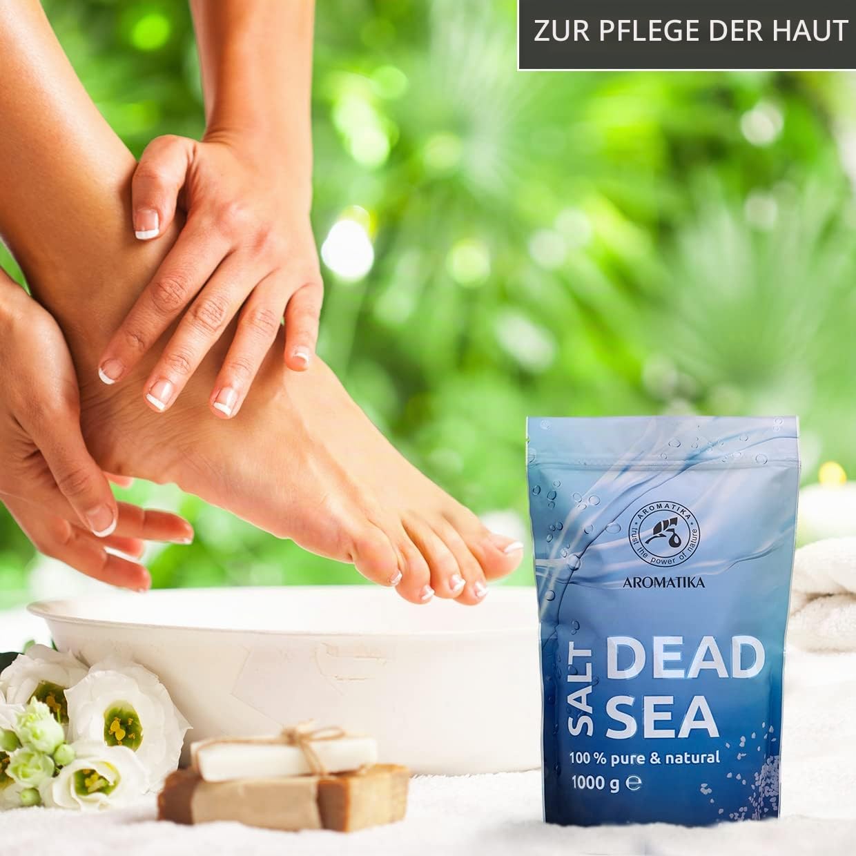 Totes Meer Mineral Badesalz 5000g - Mineralsalz - Therapie Reich & Mineralsalzen - Badezusatz - Badesalz - Besten für Guten Schlaf - Körperpflege - Schönheit - Entspannung - SPA