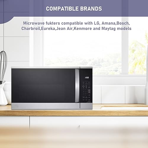 Miniatura 5 de 5230W1A003A Filtro de carbón para microondas compatible con LG Kenmore GE Filtro de aire de carbón para microondas, LMHM2237BD LMV1650ST LMV2031SB