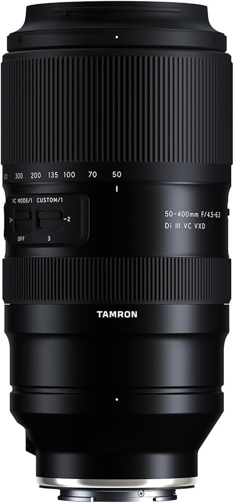 Amazon.co.jp: Tamron 50-400mm F/4.5-6.3 Di IIIVXDレンズ Nikon Z用