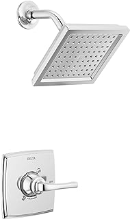 Geist 14 Series Shower Faucet Set, Chrome Shower Head and Handle Set, Valve Trim Kit, Chrome 142864 (Valve Included)