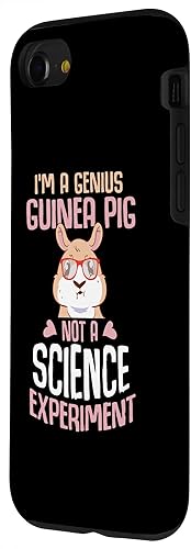 Miniatura 17 de iPhone 12 mini Guinea Pig Lover I'm a Genius Guinea Pig Case