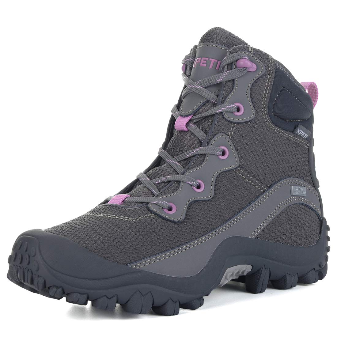 Botas de senderismo impermeables Dimo Mid para mujer, Gris, 37.5 EU